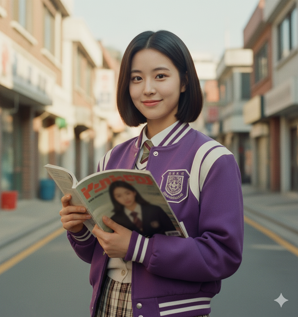 Vintage Retro 스타일 화보